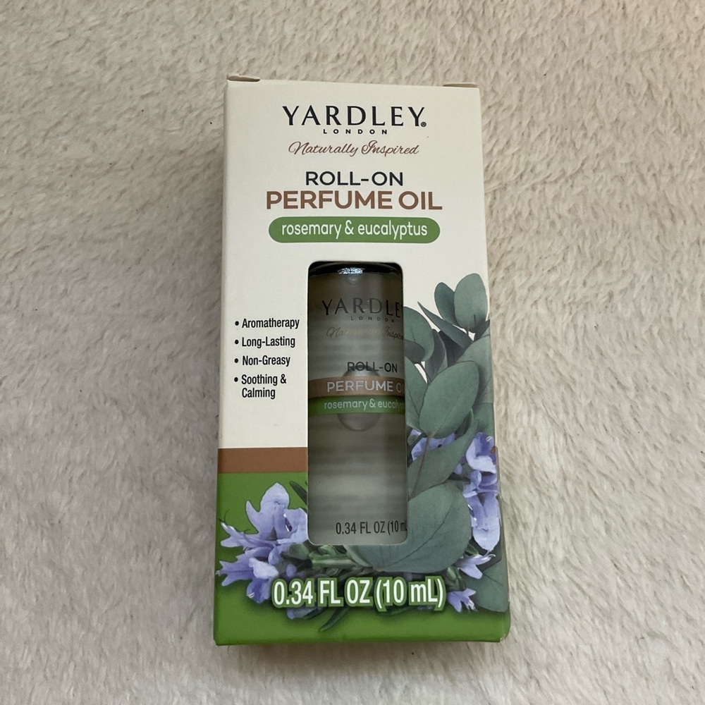 Yardley Rosemary & Eucalyptus Roll-On Perfume Oil – Green